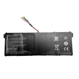 Cina Penggantian Baterai Internal Laptop AC14B18J Untuk ACER Aspire ES1-511 Seri Notebook Hitam 11.4V pemasok